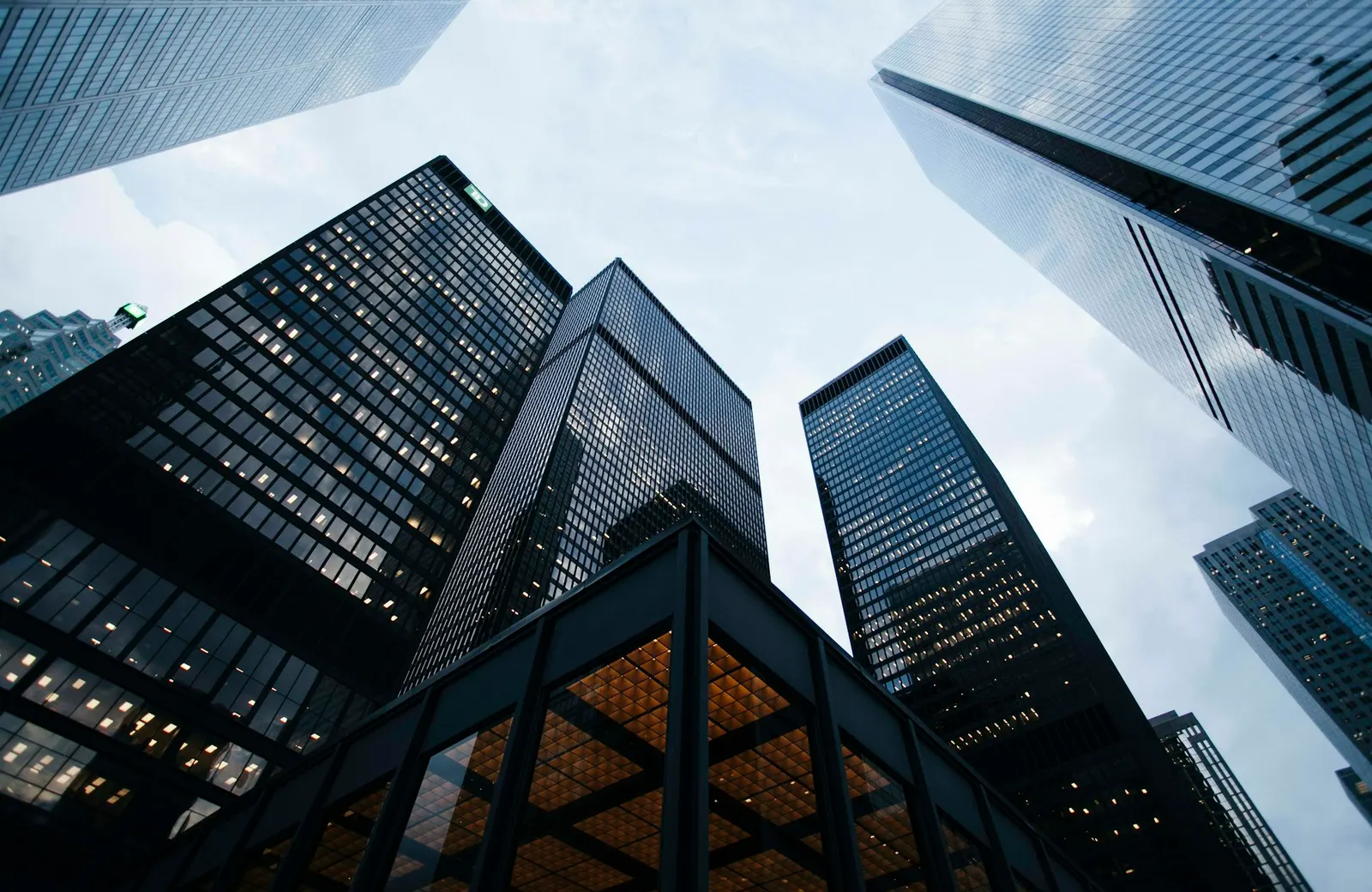 Commercial buildings in Manchester
